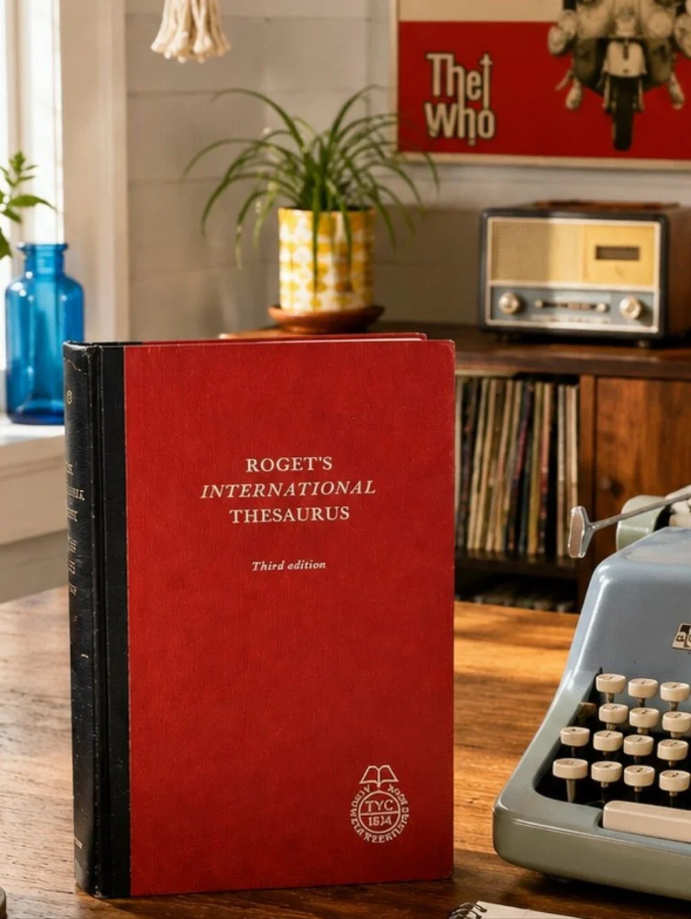 Roget's International Thesaurus Third Edition 1962 Thumb Indexed Hardcover Thoma